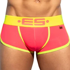 ES Collection Shortys|Boxers-Shorty Double Side Microfibre Rose Fluo