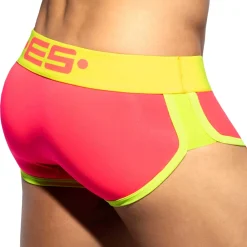 ES Collection Shortys|Boxers-Shorty Double Side Microfibre Rose Fluo