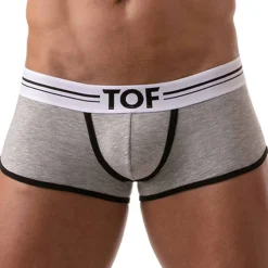 TOF Paris Shortys|Boxers-Shorty French Coton Gris Chiné