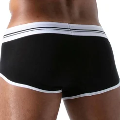TOF Paris Shortys|Boxers-Shorty French Coton Noir