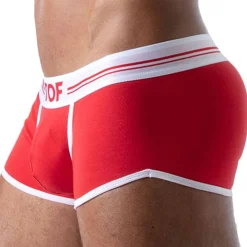 TOF Paris Shortys|Boxers-Shorty French Coton Rouge