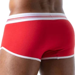 TOF Paris Shortys|Boxers-Shorty French Coton Rouge