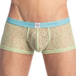 L'Homme invisible Boxers Sexy|Poche Ergonomique-Shorty Hipster Push-Up Anis Anis