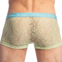 L'Homme invisible Boxers Sexy|Poche Ergonomique-Shorty Hipster Push-Up Anis Anis