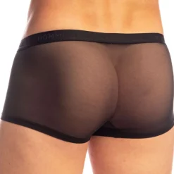 L'Homme invisible Boxers Sexy|Poche Ergonomique-Shorty Hipster Push-Up Beyond Invisible Noir