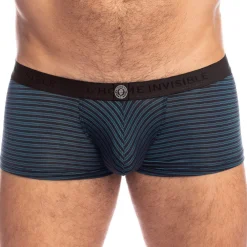 L'Homme invisible Poche Ergonomique|Sous-Vêtements Push Up-Shorty Hipster Push-Up Blue Glow