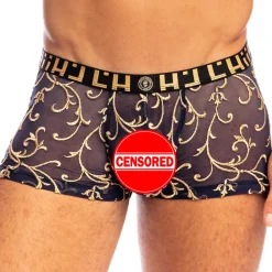L'Homme invisible Boxers Sexy|Poche Ergonomique-Shorty Hipster Push-Up Nuit Baroque