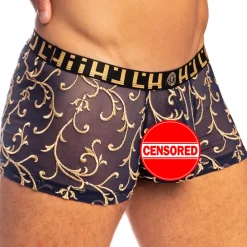 L'Homme invisible Boxers Sexy|Poche Ergonomique-Shorty Hipster Push-Up Nuit Baroque