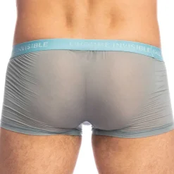 L'Homme invisible Boxers Sexy|Poche Ergonomique-Shorty Hipster Push-Up Ocean Mist Bleu Gris