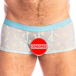 L'Homme invisible Boxers Sexy|Poche Ergonomique-Shorty Hipster Push-Up Paradiso Bleu Ciel