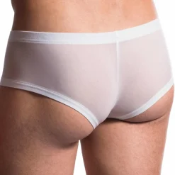 Manstore Boxers Sexy-Shorty Hot Pants M101 Blanc