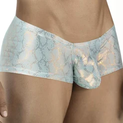 Clever Boxers Sexy|Poche Ergonomique-Shorty Latin Diamond Bleuté