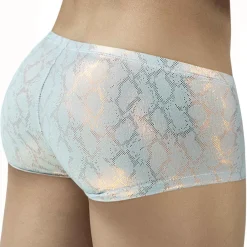 Clever Boxers Sexy|Poche Ergonomique-Shorty Latin Diamond Bleuté
