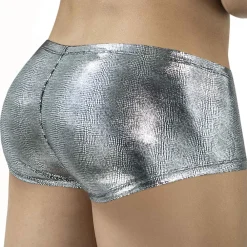 Clever Boxers Sexy|Poche Ergonomique-Shorty Latin Sparkles Argenté