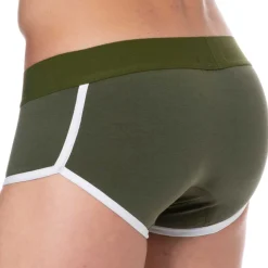 SKU Shortys|Boxers-Shorty Logo Coton Kaki