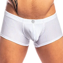 L'Homme invisible Poche Ergonomique|Sous-Vêtements Push Up-Shorty Push-Up Oxford Blanc