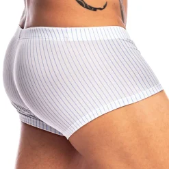 L'Homme invisible Poche Ergonomique|Sous-Vêtements Push Up-Shorty Push-Up Oxford Blanc