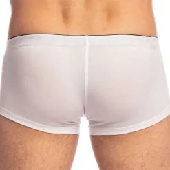 L'Homme invisible Poche Ergonomique|Sous-Vêtements Push Up-Shorty Push-Up Soft Touch Classics Blanc