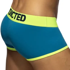 Addicted Sous-Vêtements Push Up|Push Up-Shorty Swimderwear Push Up Dot Dot Dot Bleu Paon