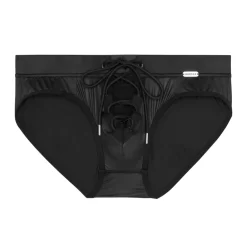 WOH Slips Sexy-Slip à Lacets Night Universe Noir