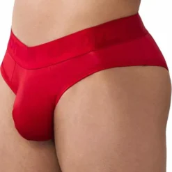 CandyMan Slips Sexy-Slip à Lacets Rouge