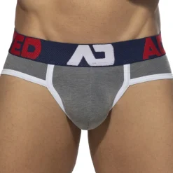 Addicted Slips-Slip AD Piqué Gris