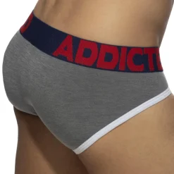 Addicted Slips-Slip AD Piqué Gris