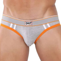 Marcuse Sous-Vêtements Sport|Slips-Slip Adventure Gris Chiné