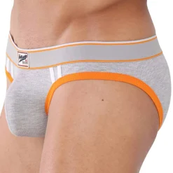 Marcuse Sous-Vêtements Sport|Slips-Slip Adventure Gris Chiné