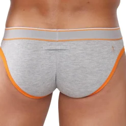 Marcuse Sous-Vêtements Sport|Slips-Slip Adventure Gris Chiné