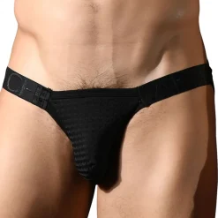 Andrew Christian Poche Ergonomique|Slips-Slip Almost Naked Martel Mesh Noir