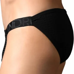 Andrew Christian Poche Ergonomique|Slips-Slip Almost Naked Martel Mesh Noir