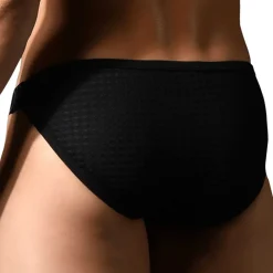 Andrew Christian Poche Ergonomique|Slips-Slip Almost Naked Martel Mesh Noir