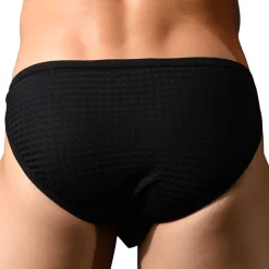 Andrew Christian Poche Ergonomique|Slips-Slip Almost Naked Martel Mesh Noir