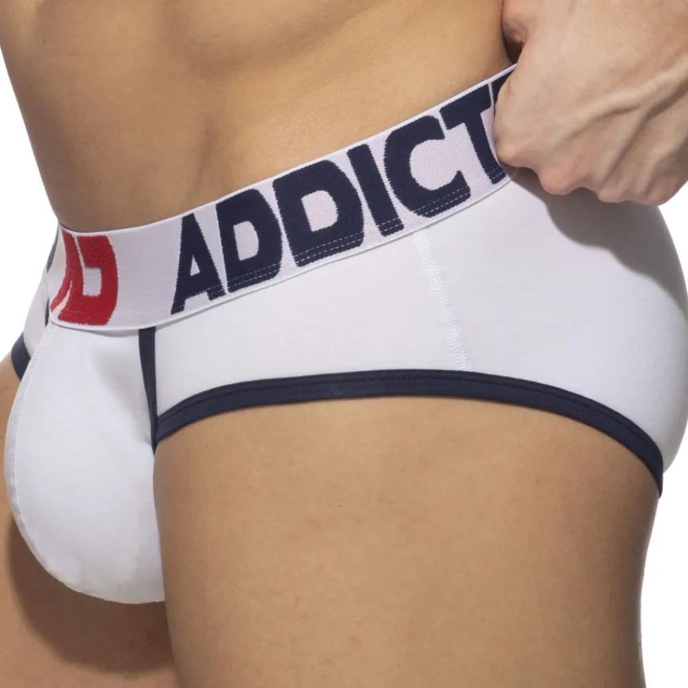 Addicted Slips-Slip Basic Colors AD Coton Blanc