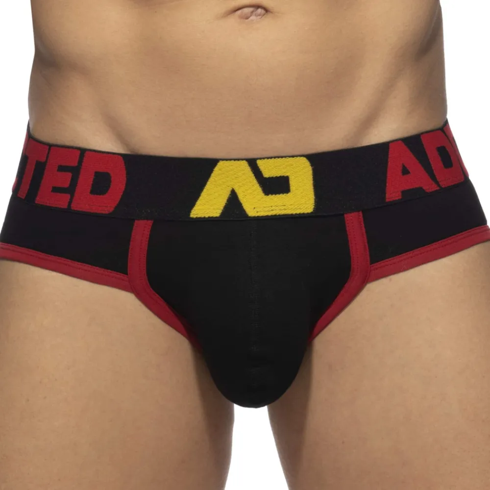 Addicted Slips-Slip Basic Colors AD Coton Noir