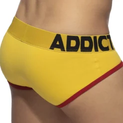Addicted Slips-Slip Basic Colors AD Coton Jaune