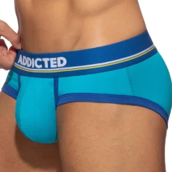 Addicted Slips-Slip Basic Colors Coton Bleu Turquoise