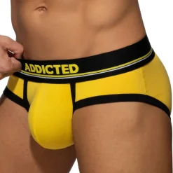 Addicted Slips-Slip Basic Colors Coton Jaune