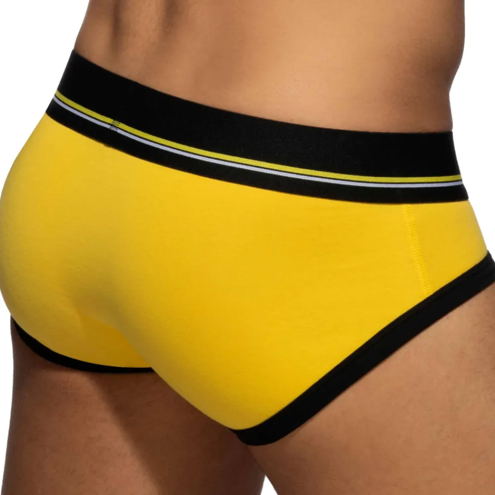 Addicted Slips-Slip Basic Colors Coton Jaune