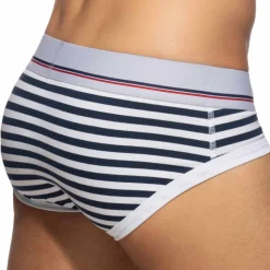 Addicted Slips-Slip Basic Colors Coton Marin - Blanc