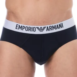 Emporio Armani Slips-Slip Basic Microfiber Marine