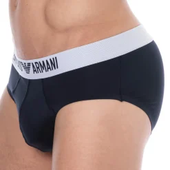 Emporio Armani Slips-Slip Basic Microfiber Marine