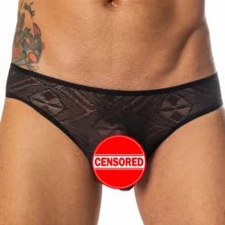 L'Homme invisible Slips Sexy-Slip Bellevue Désirs Nocturnes Noir