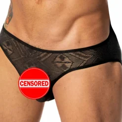 L'Homme invisible Slips Sexy-Slip Bellevue Désirs Nocturnes Noir