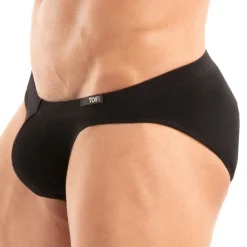 TOF Paris Mini Slips|Slips-Slip Bikini Access Coton Noir