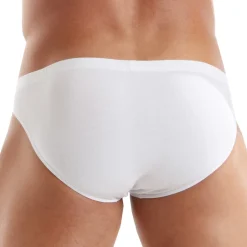 TOF Paris Mini Slips|Slips-Slip Bikini Access Coton Blanc