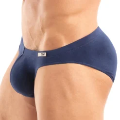 TOF Paris Mini Slips|Slips-Slip Bikini Access Coton Bleu Marine