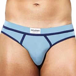 Intymen Mini Slips|Slips-Slip Bikini Bold Line Bleu