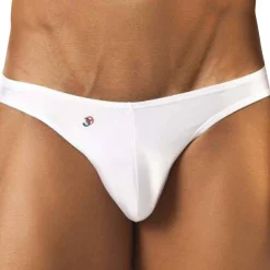 Joe Snyder Slips Sexy|Sous-Vêtements Push Up-Slip Bikini Bulge Blanc